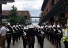 Gunwharf Quays Naval marching band