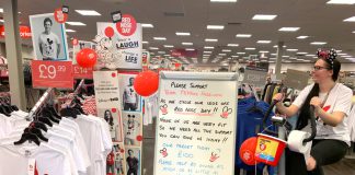 TK Maxx Red Nose Day Event