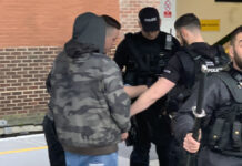 Police arrest man with sword in Sussex