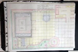 Plan view of garden studio by Create Display