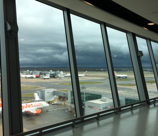Stormy Skies Ahead View Over Apron by A Howse