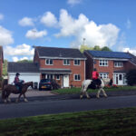Redditch England: 'detatched homes and horses' photo by A Howse