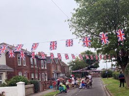 Jubilee Street Party Canal Place, Chichester, West Sussex