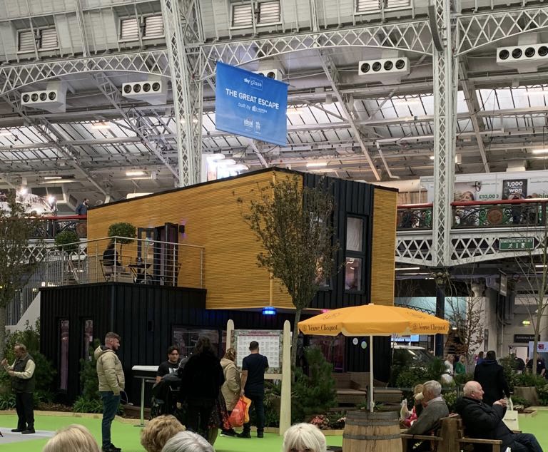 Great Escape House at Ideal Home Show, Olympia, London