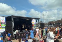 Craig Jefferson and the Wonder of Elvis Band at Port Solent Mixtape Show Hampshire